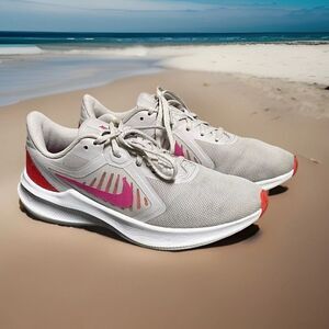 Nike Downshifter 10 C19984-002 Light Grey/Pink Women's Running Shoes Size 9M